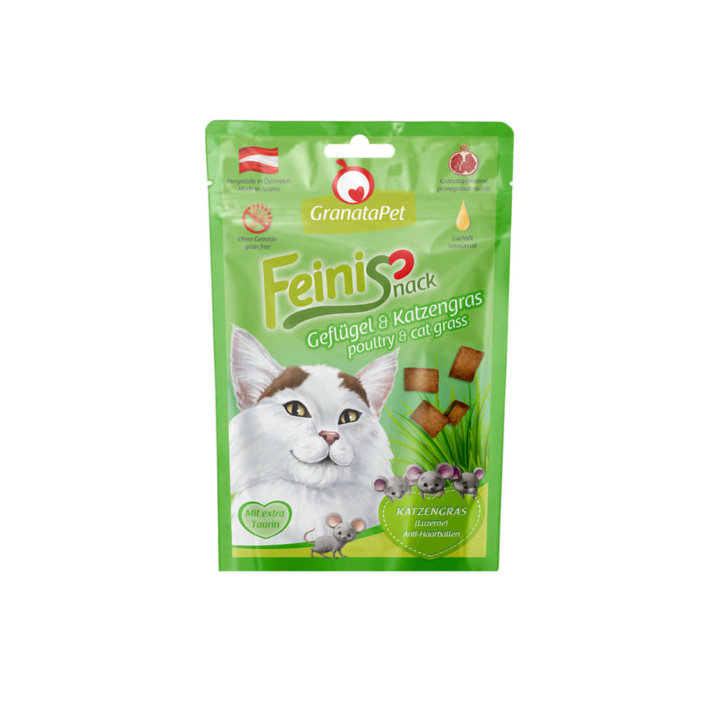 Chat - FeiniSnack Volaille & Herbe à chat