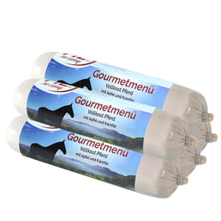 Gourmetmenü Pferd