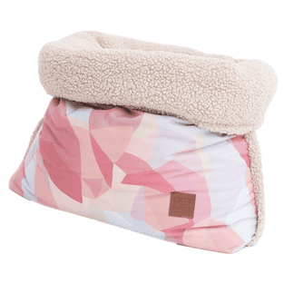 Hunde- & Katzenkörbchen Snuggle Canvas / Teddyfell