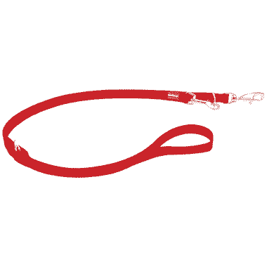 Laisse Plain Classic Red