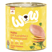 Junior, Huhn mit Karotte und Brennnessel