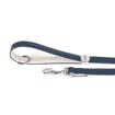 Hermitage Vitello leather Dog leash in blue