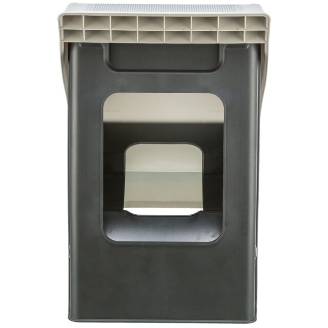 Plastic stairs light gray