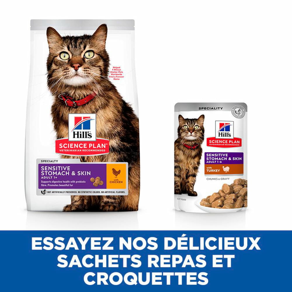 Feline Sensitive Stomach & Skin Adult - Sachet
