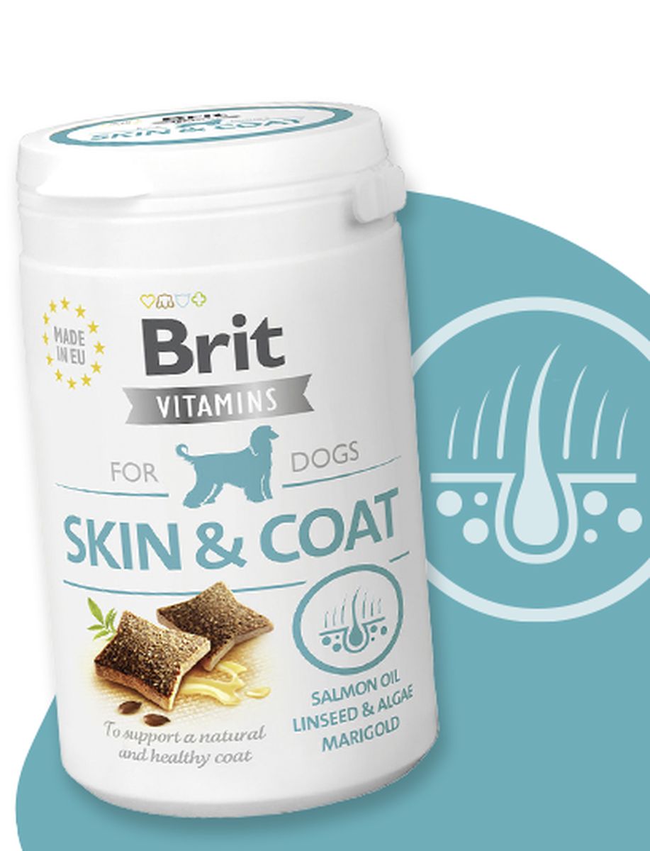 Vitamins Dog Skin+Coat