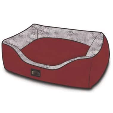Couverture de lit pour chien et chat Pluo28, rouge