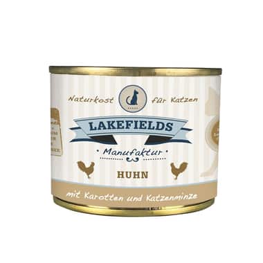 Cat Huhn mit Karotten & Katzenminze - Dose