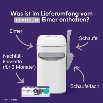 Platinum Katzenstreu-Entsorgungseimer online kaufen | iPet.ch
