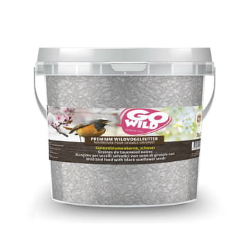Premium Wildvogelfutter Sonnenblumenkerne schwarz