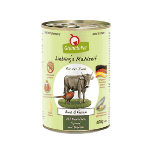Liebling's Mahlzeit pour chiens - Bœuf & Faisan