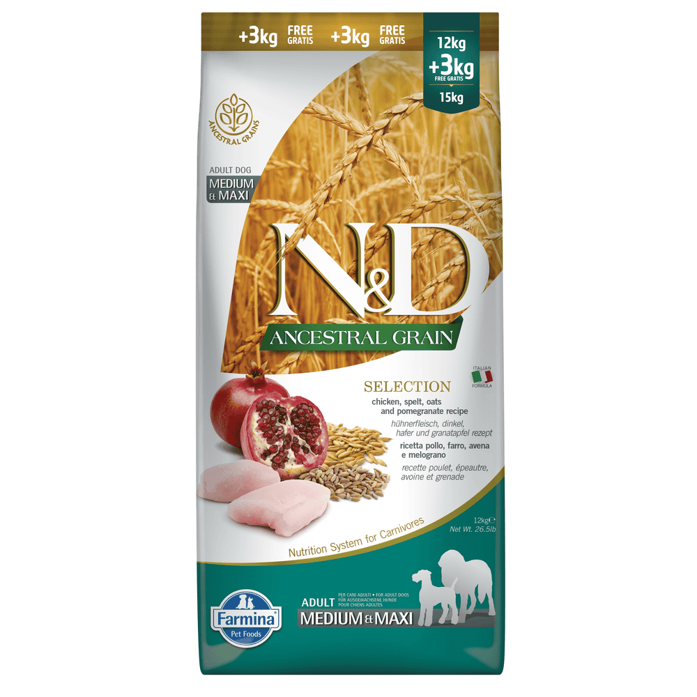 Selection Canine Adult Medium/Maxi Chicken Pomegranate