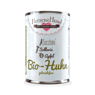 Bio-Huhn mit Bio-Zucchini