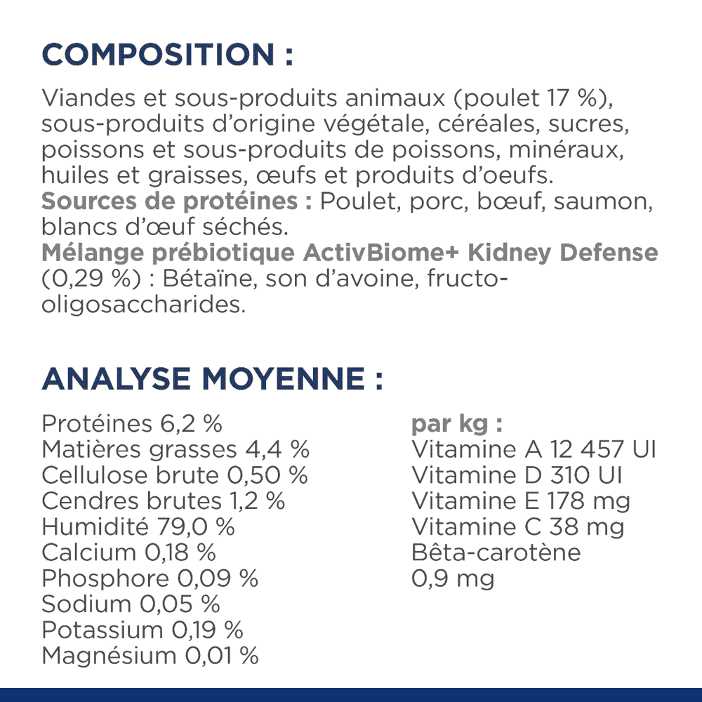 Feline k/d Kidney Care Chicken - Sachet