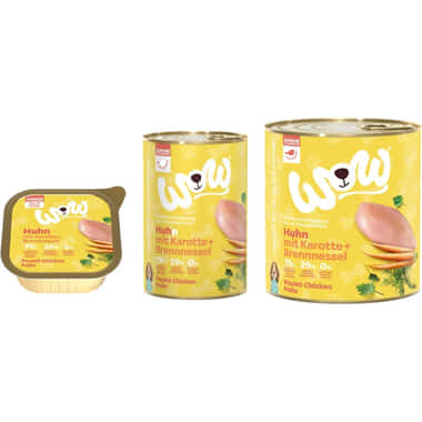 Junior, Poulet avec Carotte et Ortie