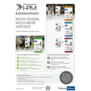 Gratisflyer Virbac Veterinary HPM Relaunch