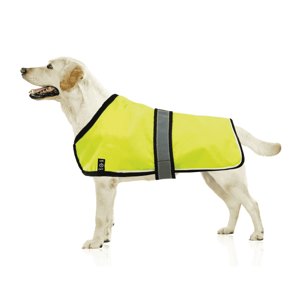 Manteau réfléchissant avec LED