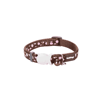 Cat collar Design with Spots XS