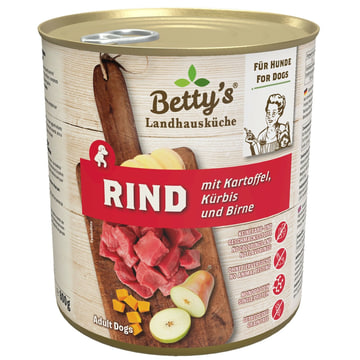 Rind mit Kartoffel, Kürbis und Birne