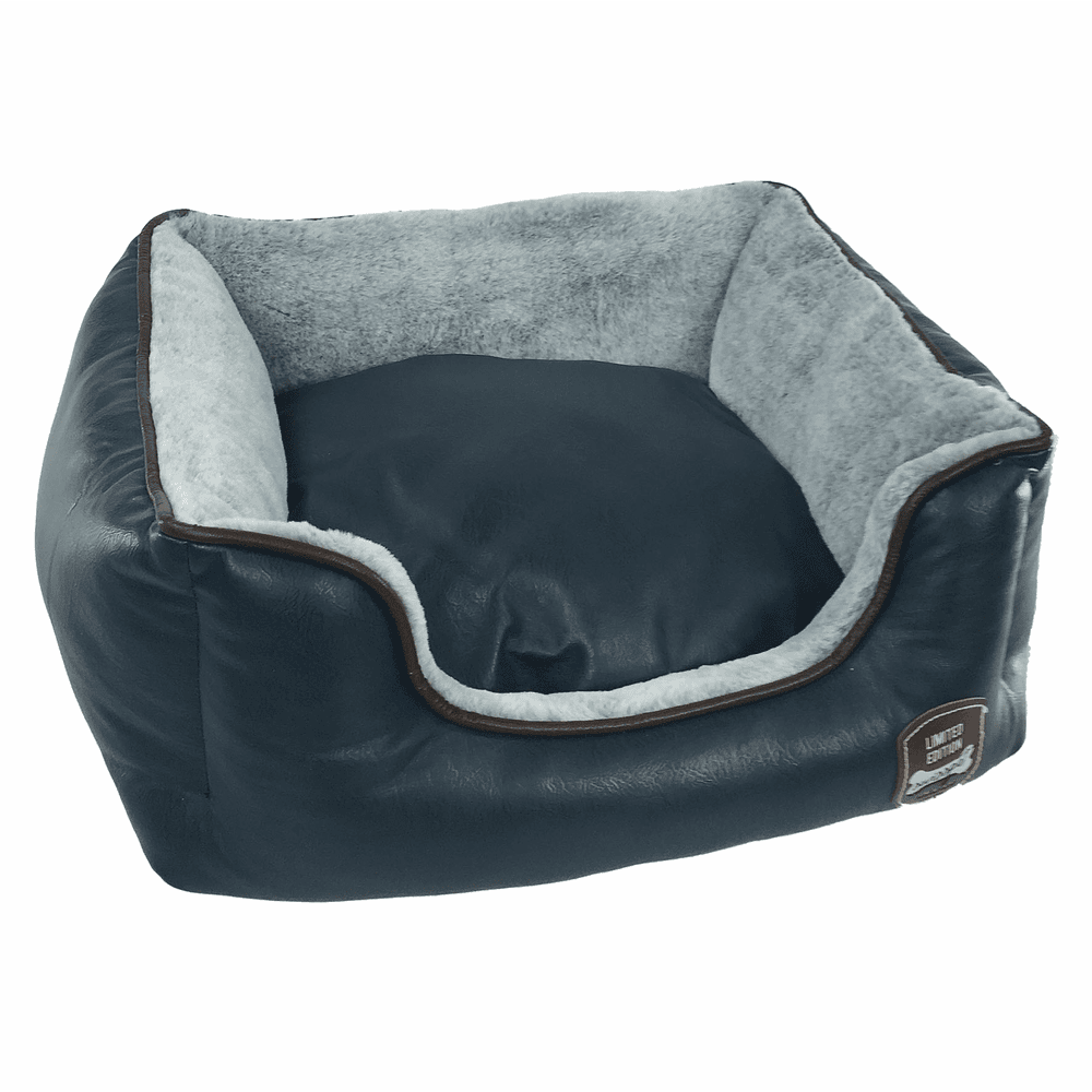 Lit pour chiens & chats Leoni bleu foncé