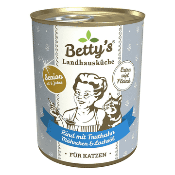 Senior Rind mit Truthahn