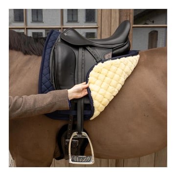 Saddle pad with lambskin Diamand Skin Friendly DR