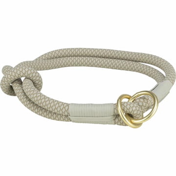 Soft Rope collier semi-étrangleur gris/gris clair