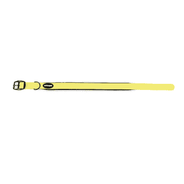 NEON Halsband, gelb L