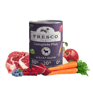 Nassbarf Complete Plus (haltbares BARF) Ziege