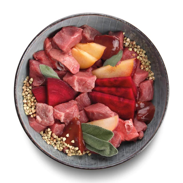 Adult mini beef with buckwheat