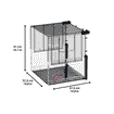 Cage pour rongeurs Multipla gris