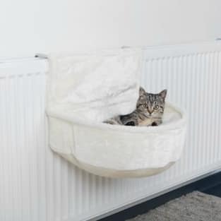 Kuschelsack für Heizkörper weiss