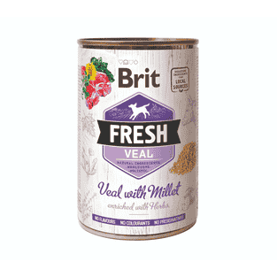 Fresh Dog - Veal with Millet