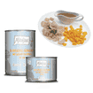 Blanchiertes Hühnchen mit gedämpftem Kürbis an Sosse