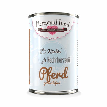 Pferd - Cheval avec courge bio