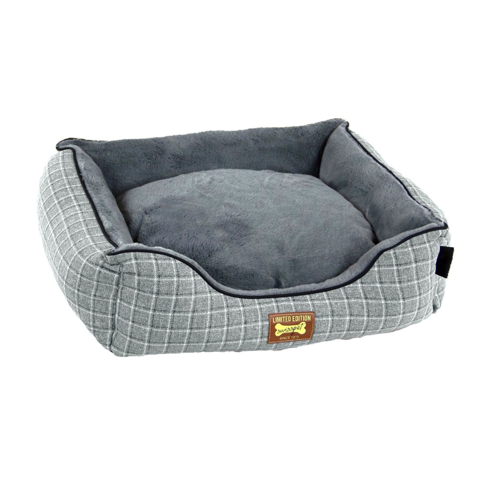 Hunde- & Katzenbett Belluno grau