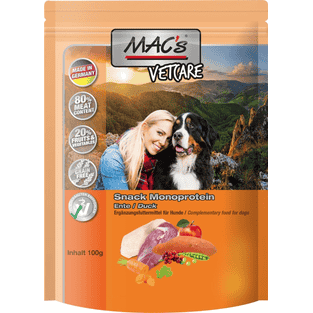 DOG Vetcare Mono Snack Canard