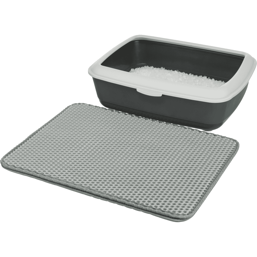 Litter mat for litter boxes