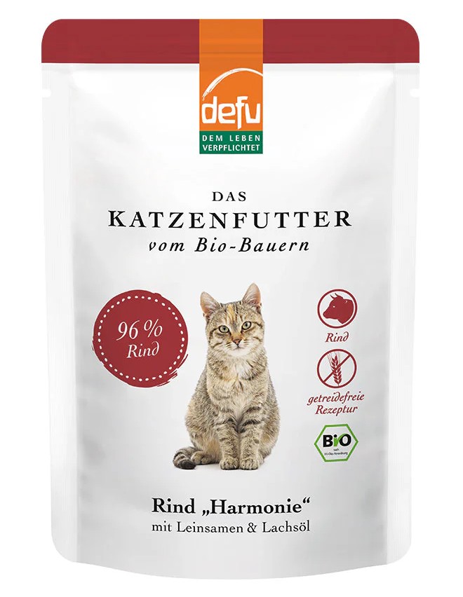 Katze Bio-Rind Harmonie