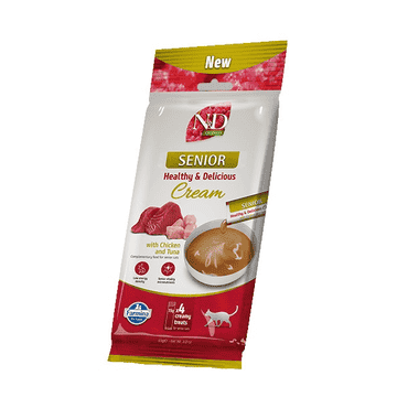 Feline Senior Cream mit Huhn und Thunfisch