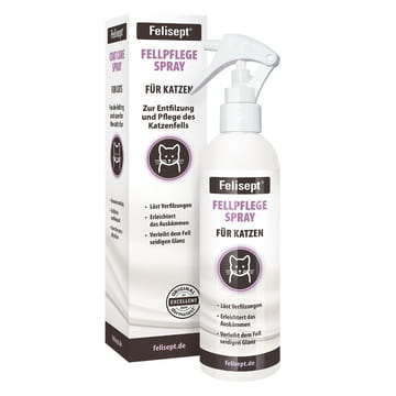Coat care spray for cats