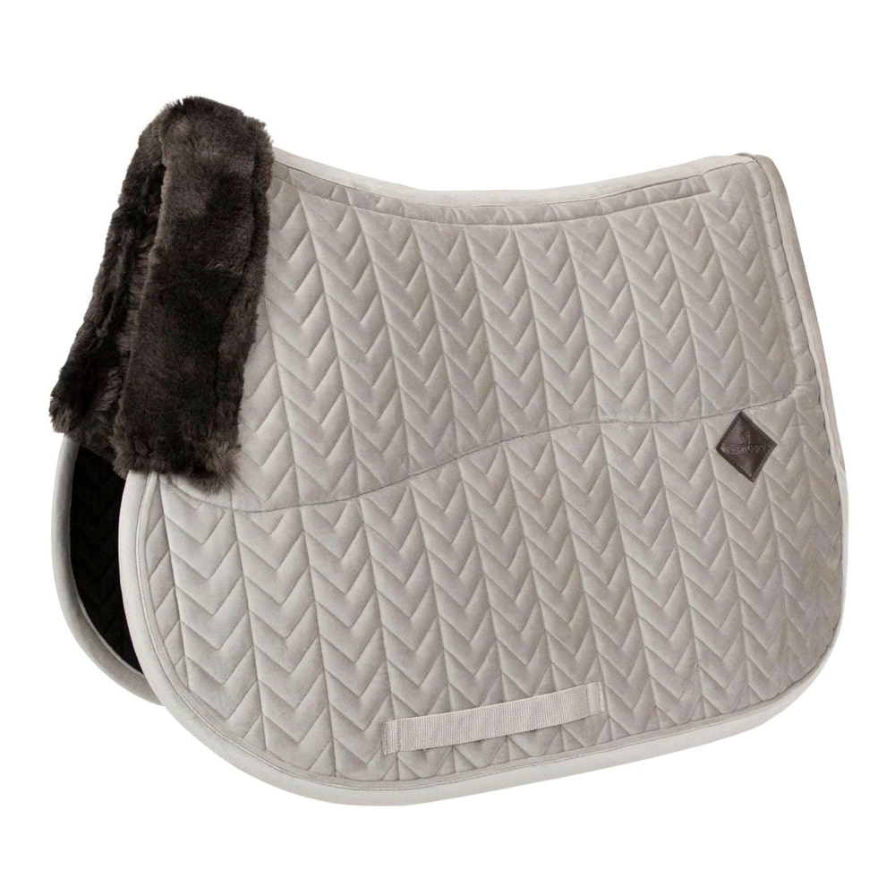 Skin Friendly velvet jumping saddle pad