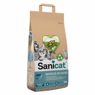 Katzenstreu Sani & Green Cellulose