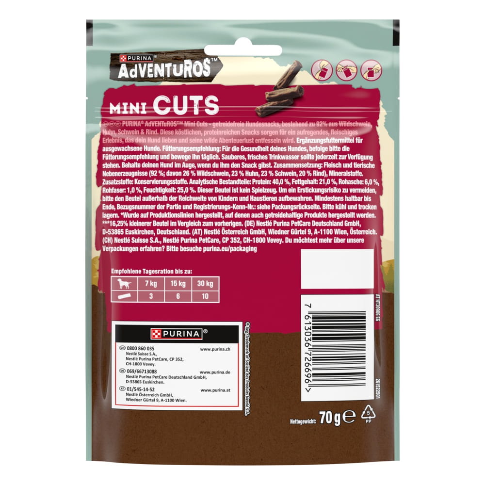 Adventuros Mini Cuts Wildschwein