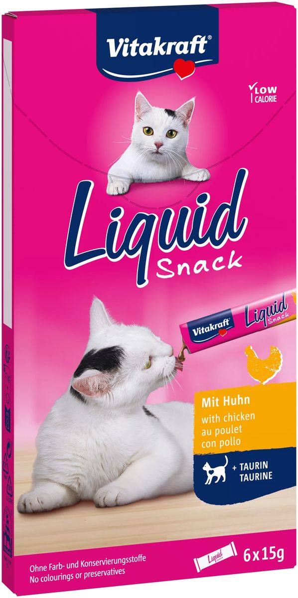 Cat Liquid Snack Huhn+Taurin