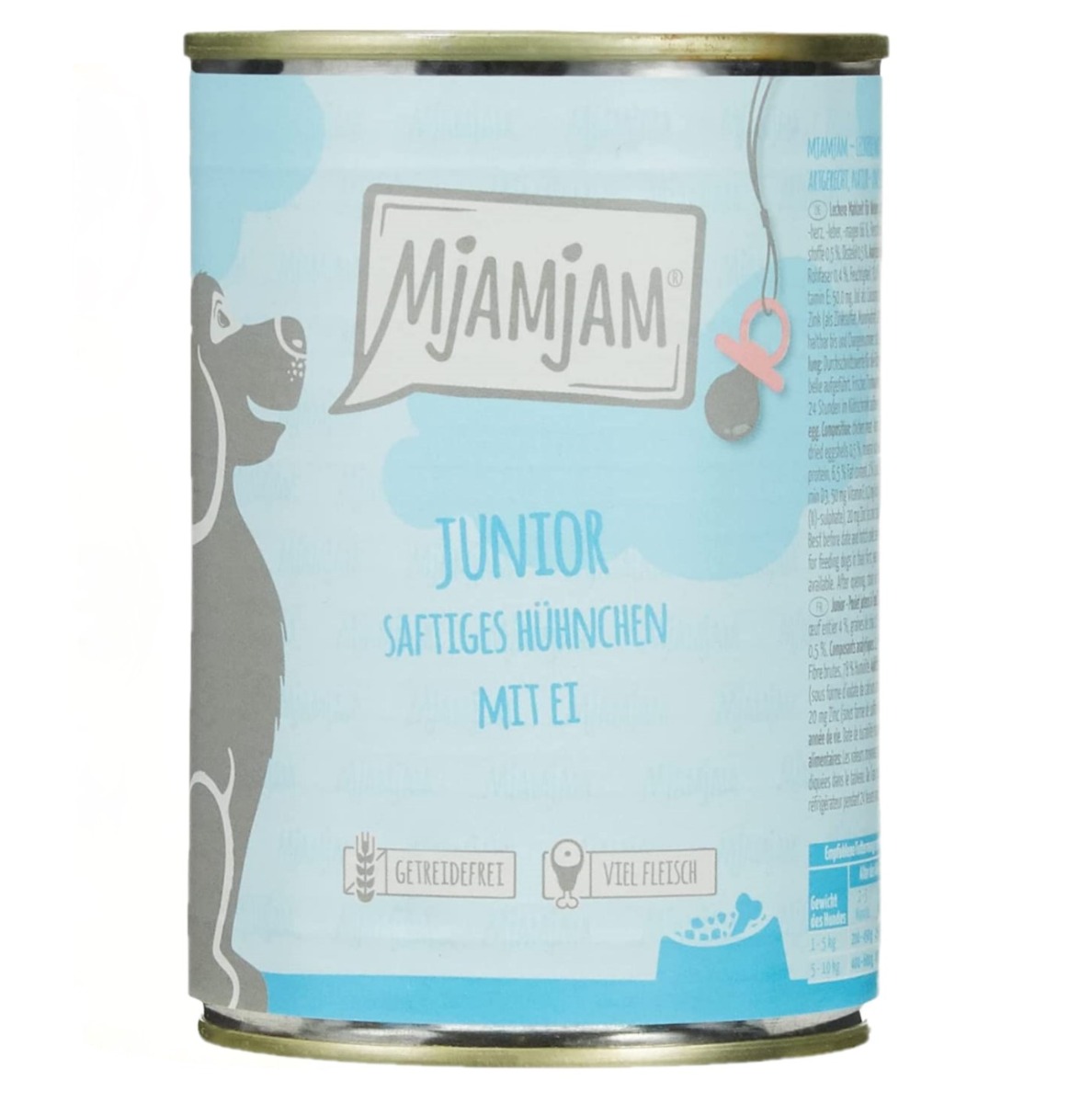 Dog Junior - Saftiges Hühnchen mit Ei