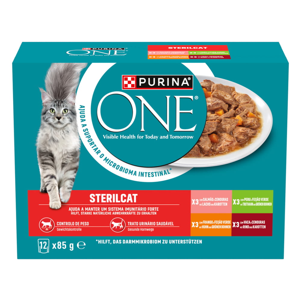 Sterilcat Lachs, Huhn, Truthahn & Rind
