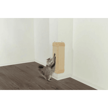 Scratching board for room corners