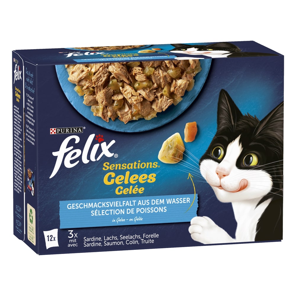Sensations in Gelee Geschmacksvielfat aus dem Wasser 12x85g