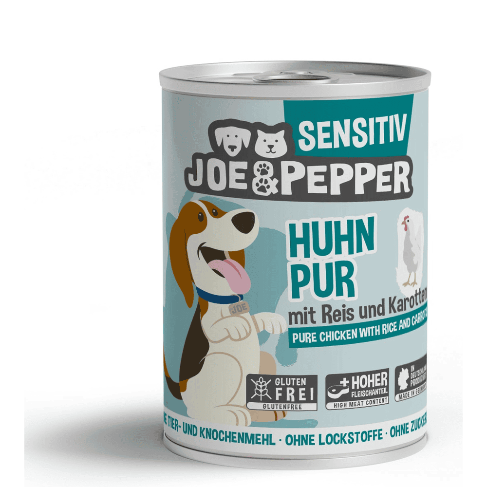 Dog Sensitiv poulet pur avec riz et carottes