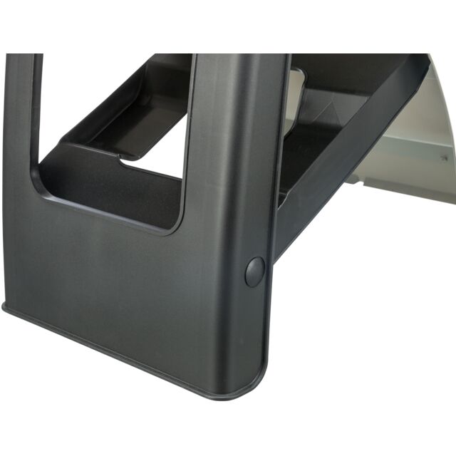 Plastic stairs light gray